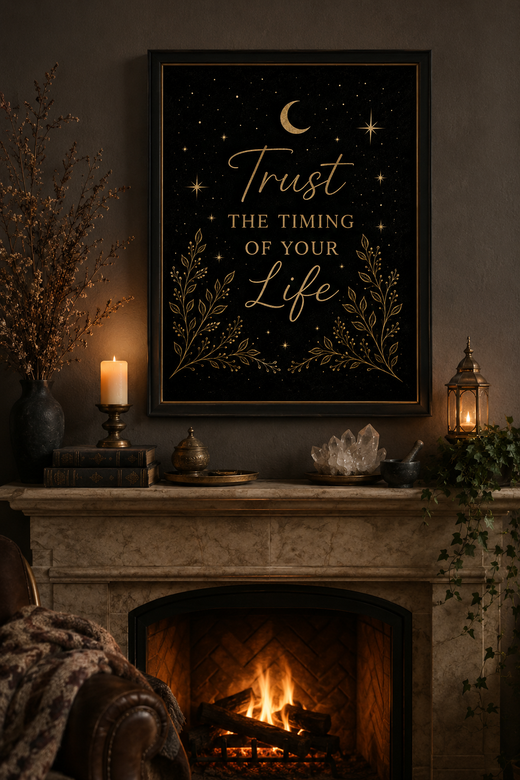Trust the Timing of Your Life | Inspirational Printable Wall Art