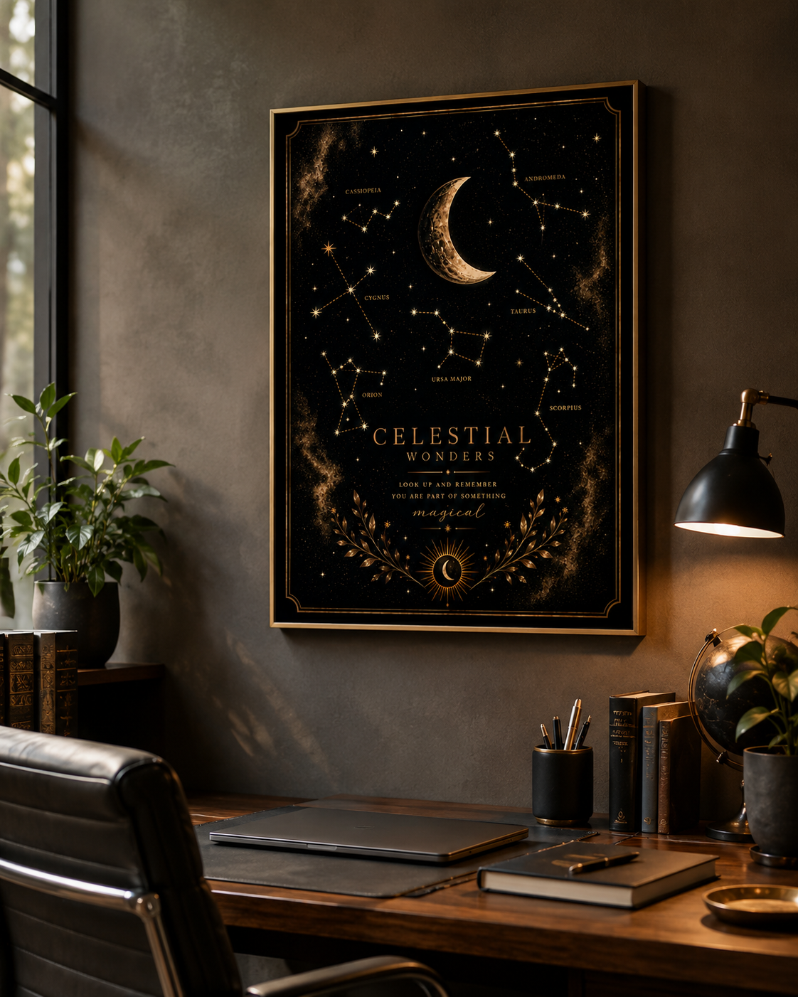 Celestial Wonders | Vintage Constellation Printable Wall Art