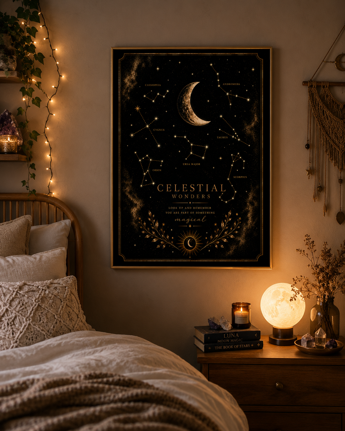 Celestial Wonders | Vintage Constellation Printable Wall Art