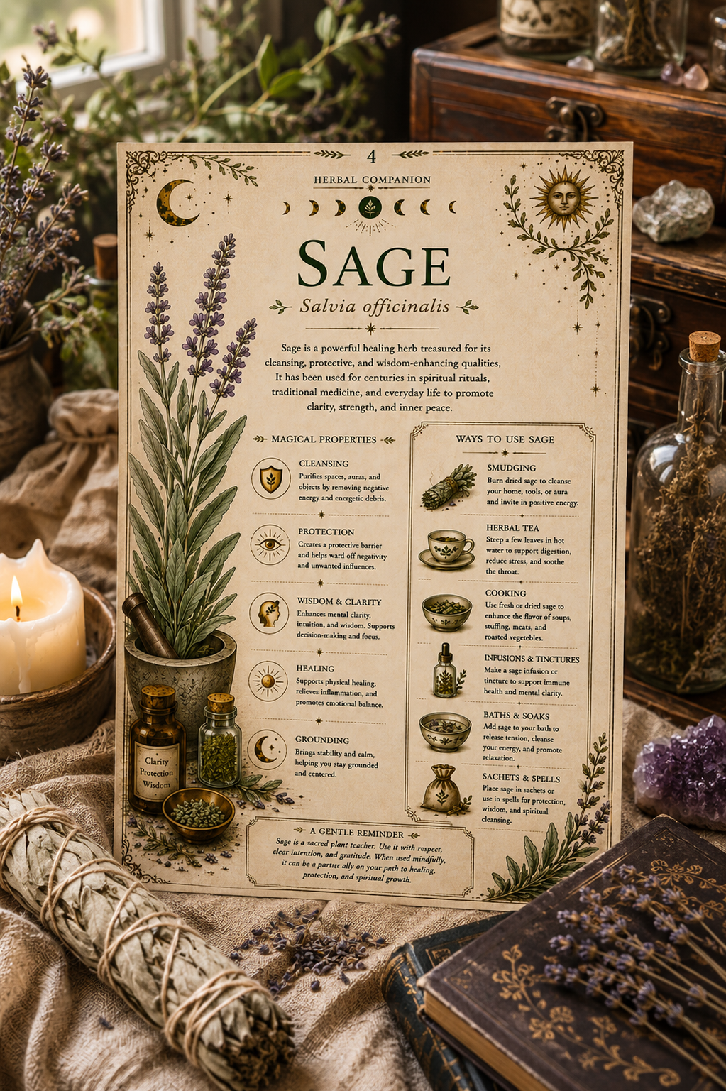 Herbal Companion | Printable Herbal Guide
