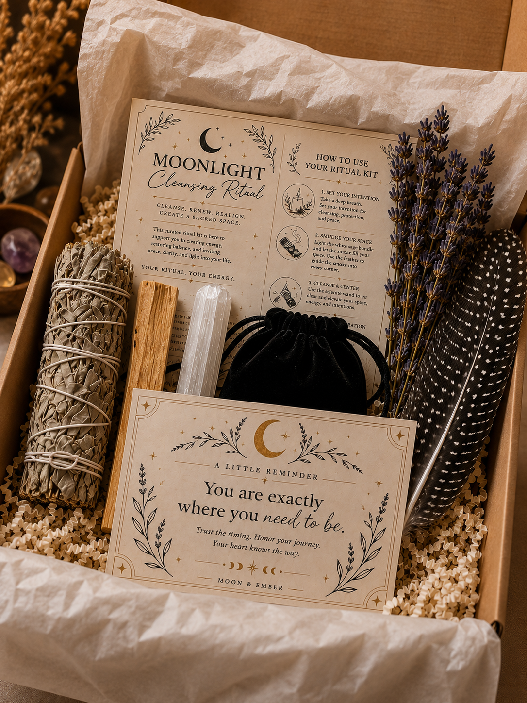 Moonlight Cleansing Ritual Kit