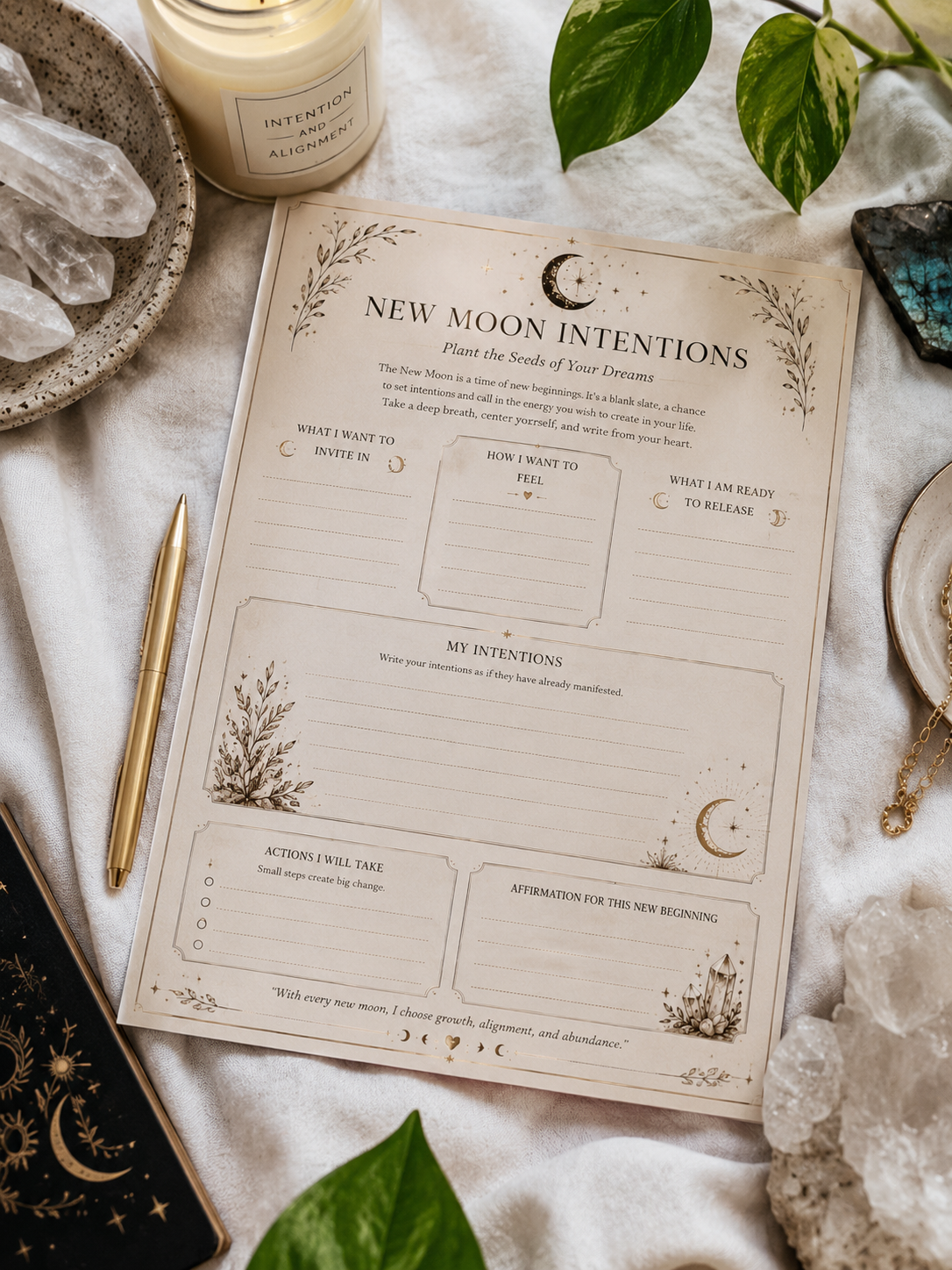 The Ritual Companion | Printable Self-Care Guide