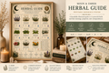 Moon & Ember Herbal Guide | Printable Herbal Reference Poster