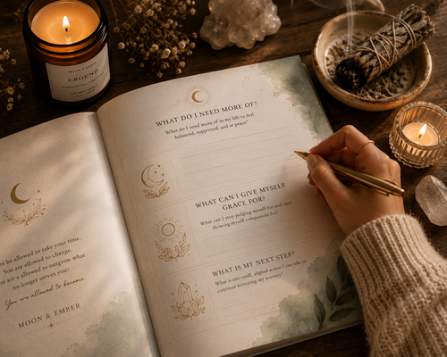 Healing After Trauma Journal | Guided Self-Reflection & Emotional Healing Workbook (Printable PDF)