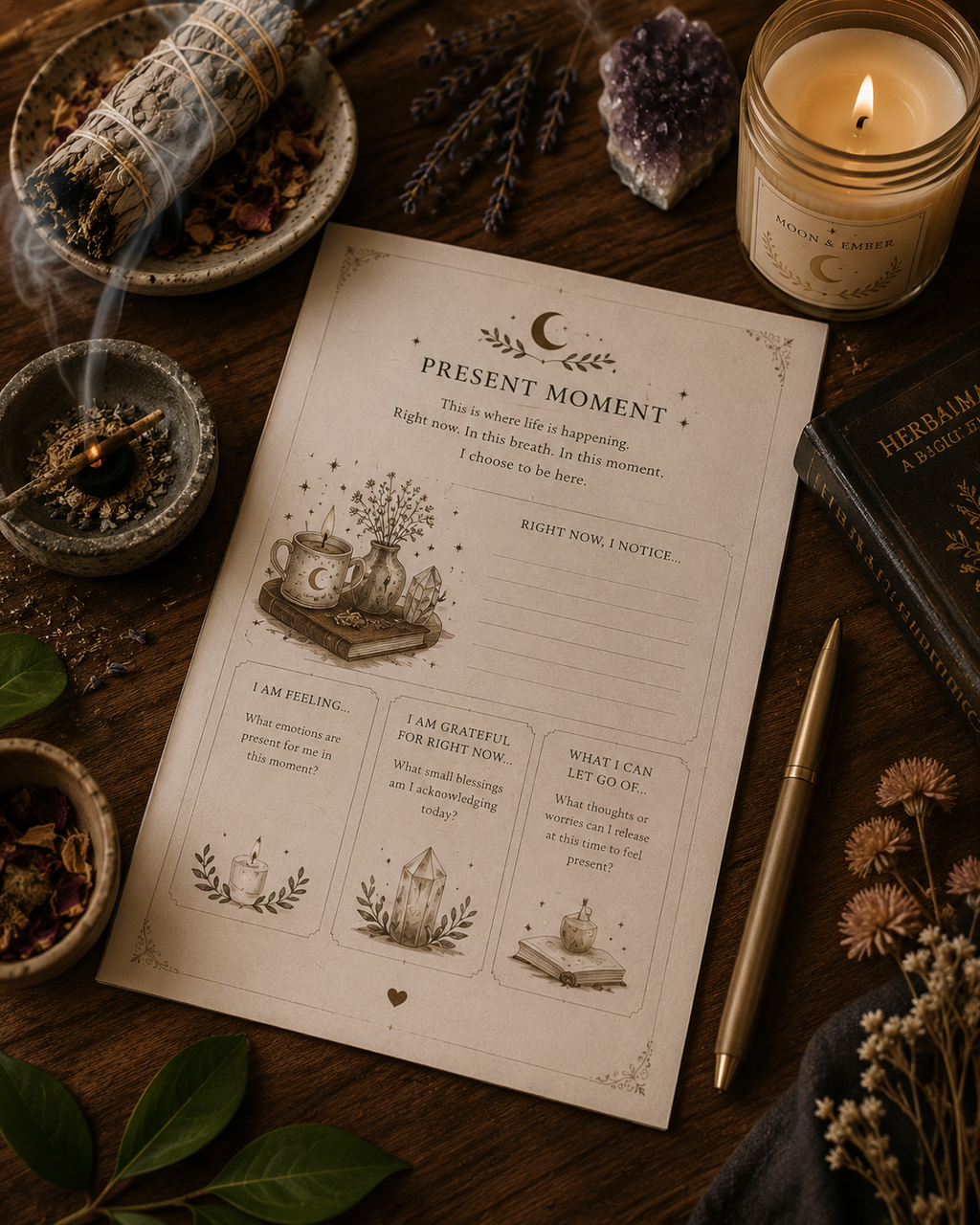 Gratitude Journal Printable PDF