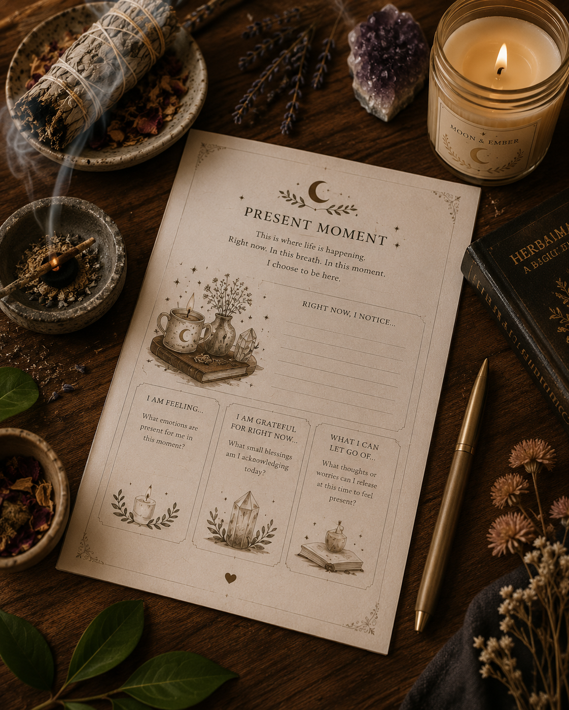 Gratitude Journal Printable PDF