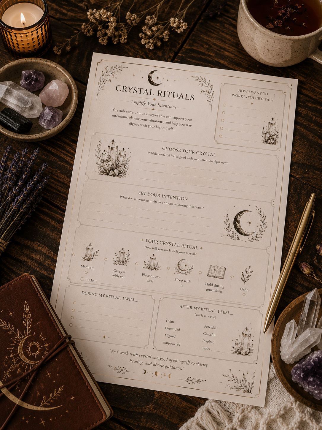 The Ritual Companion | Printable Self-Care Guide