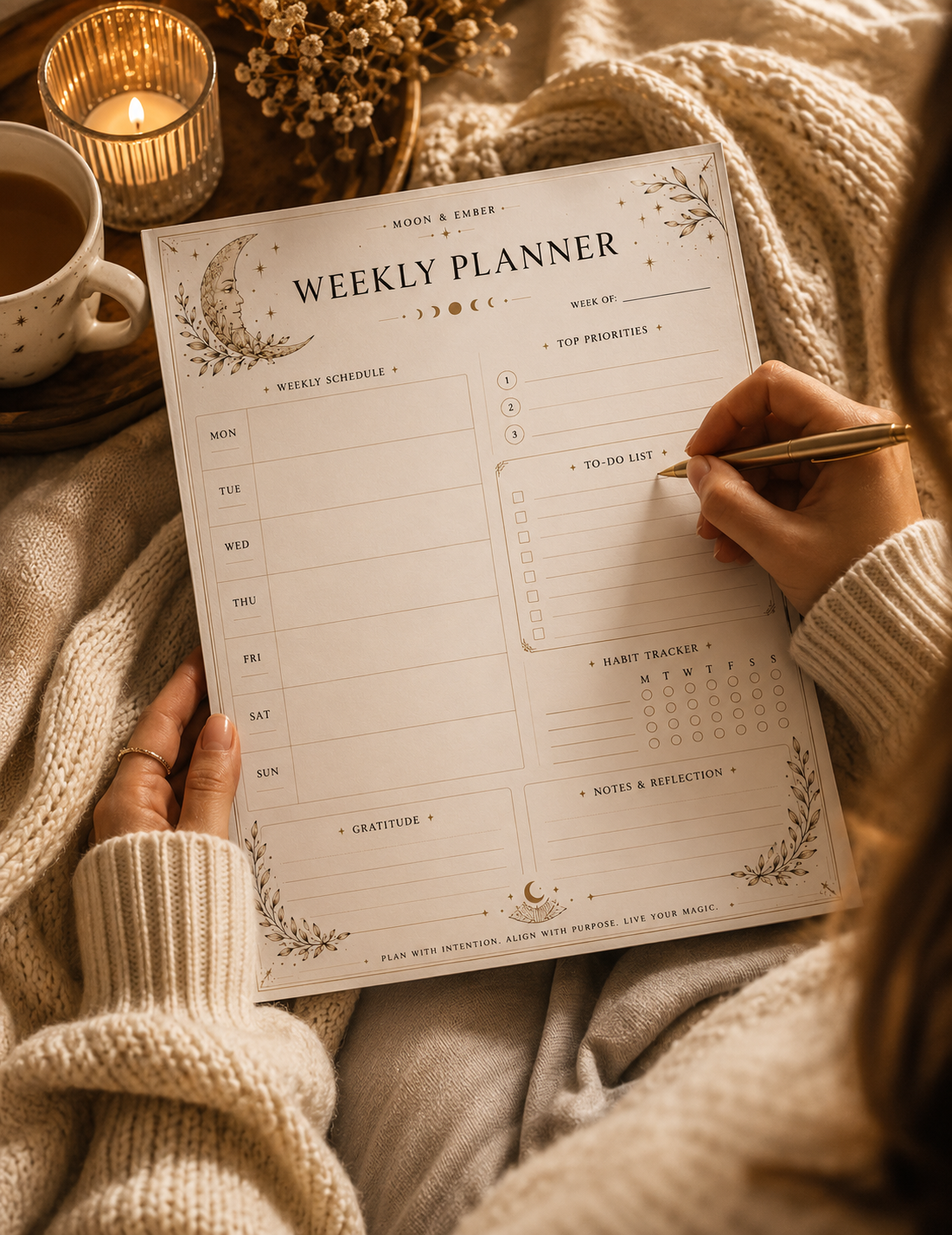Intentional Planner Bundle | Printable PDF